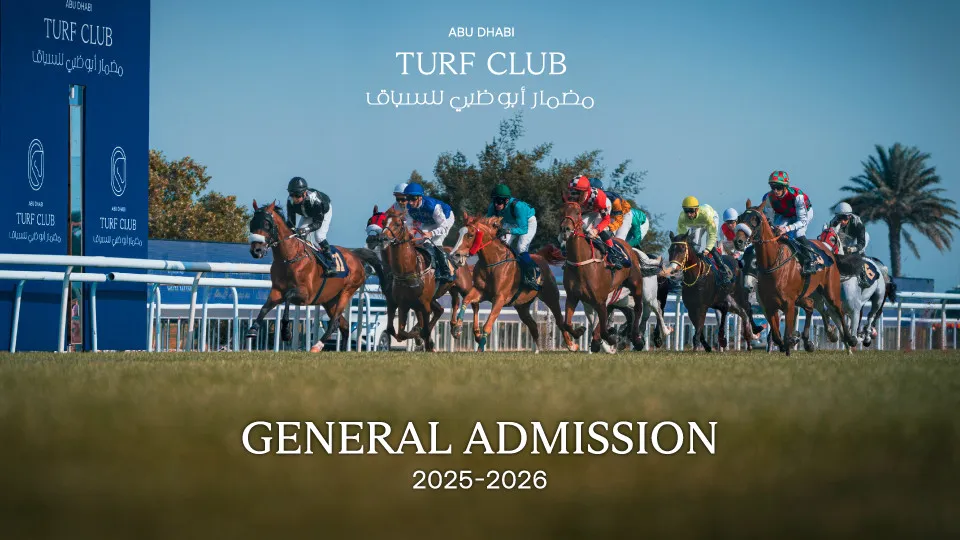 General Admission at Abu Dhabi Turf Club 2025 – 2026 - Image 1